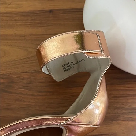 Pleaser Rose Gold Heels - Picture 5 of 7